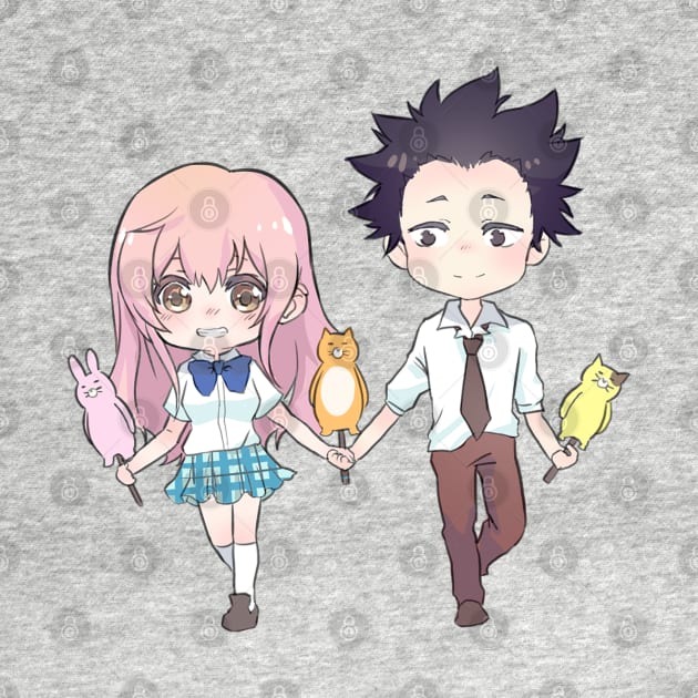 A Silent Voice Nishimiya Shouko and Ishida Shouya by Anime Access